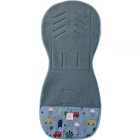    SIMPLE WOOL Merino termoaktivni vložek za voziček BLUE CAR