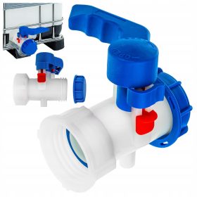 VENTIL ZA MAUSER MAUSER 1000 METULJASTI LOPUT IBC S60x6