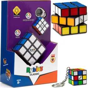 Rubikova kocka Rubik Classic 3X3 + obesek