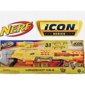 PIŠTOlA NERF N-STRIKE ICON SERIES LONGSHOT 3V1 E8886