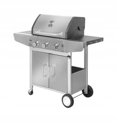  Teesa BBQ Plinski žar 3 gorilniki prostor za steklenico