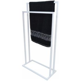 Stojak za brisače Versanis Loft Hanger 2 roki - bela