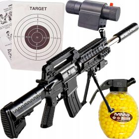 M4 AEG SRT-04 Z LASERJEM + 800 BB REPLIKA VELIKE PUŠKE