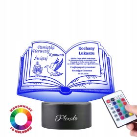   Lučka za prvo obhajilo, pleksidna LED svetilka - idealno darilo