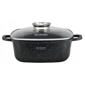   Brytfanna proti prijemanju | Garnek 4,4 l z marmornim premazom 24 cm

Ta kvadratna brytfanna znamke Edenberg je idealna za pripravo različnih jedi. Izdelana je iz materiala odpornega na visoke tempera