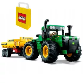   LEGO Technic Traktor John Deere 9620R 4WD 42136 + LEGO darilna vrečka