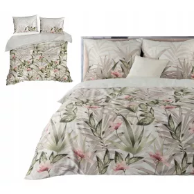   PaulaHome Lux komplet posteljnine s prešito odejo 220cm x 200cm in vzglavnikom 70x80cm 3-delni set