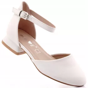 Beli čevlji za deklice ob priložnostih