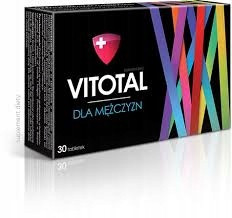 Vitotal za moške - Vitaminsko-mineralni kompleks s 30 tabletami