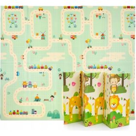 DVOJNA IZOBRAŽEVALNA ZLOŽLJIVA PODLOGA IZ PENE XPE