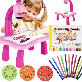 PROJEKTOR ZA RISANJE Z MIZO OTROŠKI SET