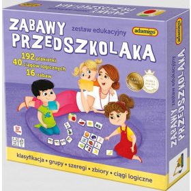 Adamigo Predšolski Komplet Zabavne Učne Igre za Otroke