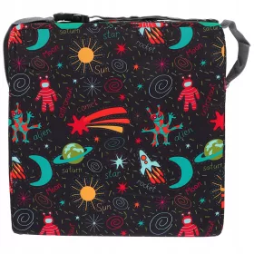 OTROŠKA VZMETNICA Z VESOLJSKIM MOTIVOM ZA JEDILNICE