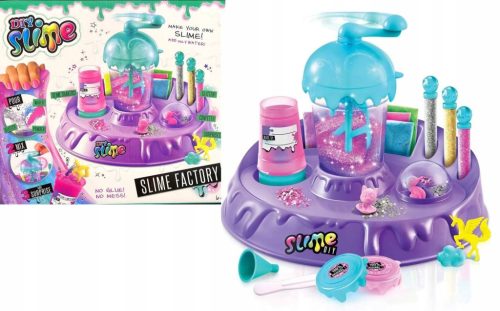 FABRIKA DIY SLIME GLUTS VELIK KOMPLET FIGURIC Z BLEŠČICAMI