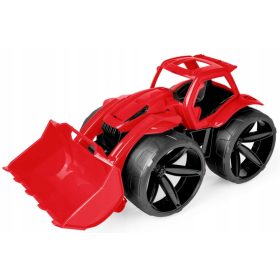 MAXIMUS 68 cm Buldožer v rdeči barvi