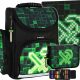 Tornister Pixel Green Starpak s kompletom dodatkov za šolo