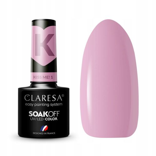 CLARESA POLJUBI ME 1 HIDRATANTNI NOHTNI LAK V NUDE ODTENKU