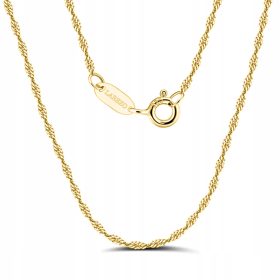    ZLATA VERIŽICA SINGAPUR 42 cm 45 cm 47 cm italijansko kodrasto SREBRO 925