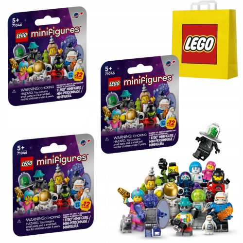 LEGO Minifigure Kolekcija 12 Figurek Serija 26 + Torba Papirnata Gratis