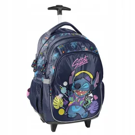   Večnamenski šolski nahrbtnik Disney Stitch Paso Shades of purple, Shades of blue, Shades of pink, Multicolor 24 l