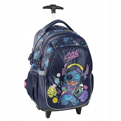 Večnamenski šolski nahrbtnik Disney Stitch Paso Shades of purple, Shades of blue, Shades of pink, Multicolor 24 l