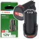 Li-Ion baterija Bosch 12 V 2 Ah