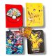 Album za zbiranje kartic Pokemon za 400 kart + 4 originalne energetske kartice
