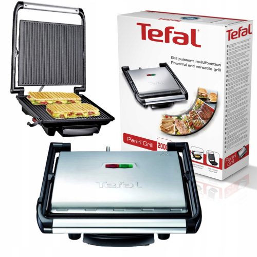  ELEKTRIČNI ŽAR KUHINJSKI TOAST | Tefal Inicio PANINI GRILL | 2000 W