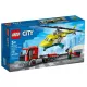 LEGO MESTO 60343 Vlečno vozilo TIR Helikopter Kocke 5+