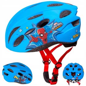 Kolesarska čelada Spiderman za otroke 52-56 cm M