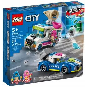 LEGO City 60314 Lov na policijski avto z ledenimi sladoledi