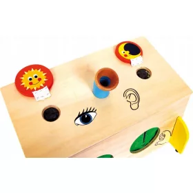 Zabavna igra ugibanja v škatli za otroke