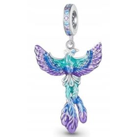 SREBRNA ZAWESKA FENIKS SREBRO 925 PERLE OBESEK PERLA