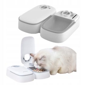    PetWant avtomat za hranjenje, ki upočasni prehranjevanje, bel 0,3 l