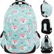 ST.RIGHT Šolski nahrbtnik Mint Foxes 20 l