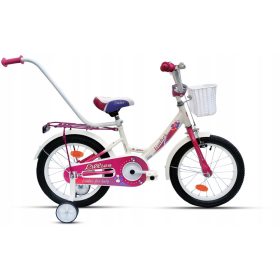   Romet Limber Fant 16" otroško BMX kolo v rdeče-srebrno-črni barvni kombinaciji