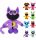Poppy Playtime Maskota Smiling Critters UŠMINKANI PLIŠ