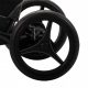 Kolo za voziček Bebetto Wheel Large 12 col Napihljivo TRIO ČRNO