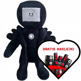 TVman Titan Skibidi straniščna plišasta maskota