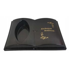   Nagrobna knjiga za starše - Krasna dekoracija za grob in spomin na vaše ljube starše. Ta knjiga cvetlični lonček za nagrobje je narejen iz visokokakovostnih materialov, odpornih na vse vremenske razme