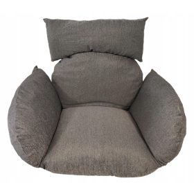 Kokon Blazina za Viseči Stol sive barve 112 x 112 x 12 cm