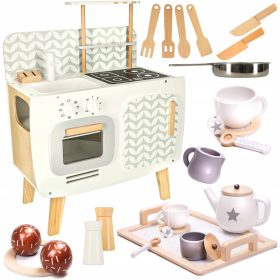 OTROŠKA KUHINJA DREWNIANA RETRO MDF XXL LULILO