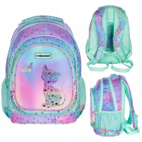 Večprekatni šolski nahrbtnik z mačko OMBRE cats 20 l