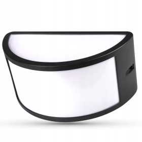 Vrtna stenska svetilka E27 Tola črna (3535)