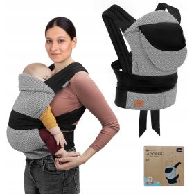 Nosilka za otroke Kinderkraft ADOREE, siva