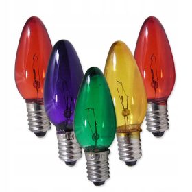 Adventne žarnice za novoletno drevo E10 15V 3W 5 kosov