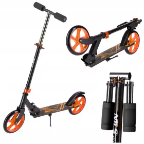   Nils Ultimativni Skiro za Mesto z Velikimi Kolesi 200 mm, Nastavljiv za Mlade