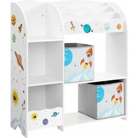 Organizator za knjige Songmics 93 x 30 x 100 cm večbarvna