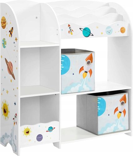 Organizator za knjige Songmics 93 x 30 x 100 cm večbarvna
