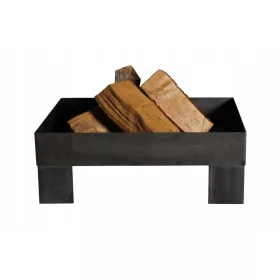  Vrtni kamin, kvadraten, velik 70 cm žarni kamin